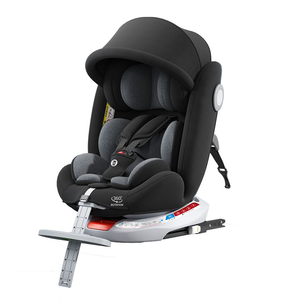 Child safety seat for car 0-12 universal baby baby car 360 degree anti-flip support legs