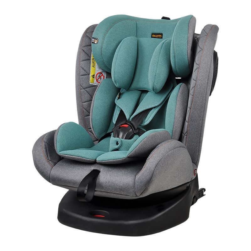 Child safety seat for car with baby can rotate forward and reverse 0-12 years old