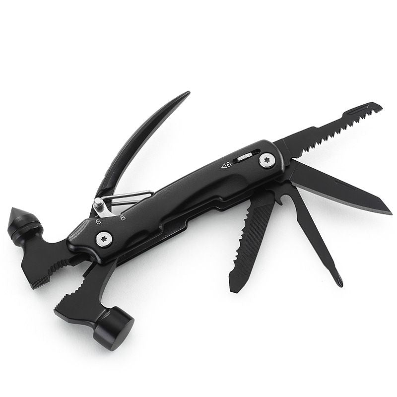 Multifunctional knife pliers car safety hammer window breaking hammer claw hammer car life-saving emergency tools outdoor camping hammer