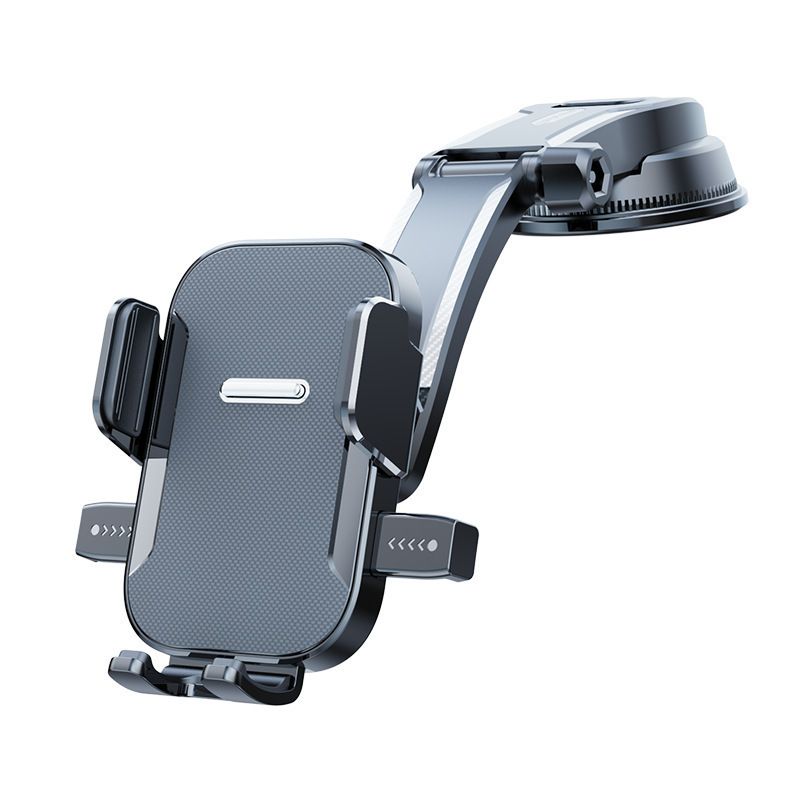 Creative suction cup car bracket dashboard can be rotated and adjusted automatically lock car navigation mobile phone holder