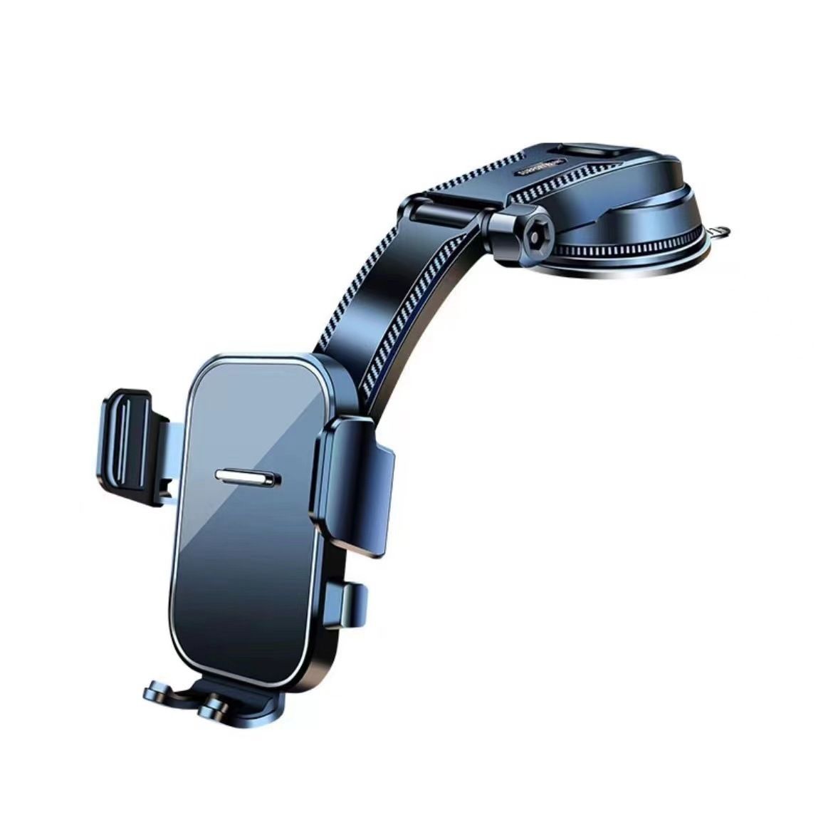 Creative suction cup car bracket dashboard can be rotated and adjusted automatically lock car navigation mobile phone holder