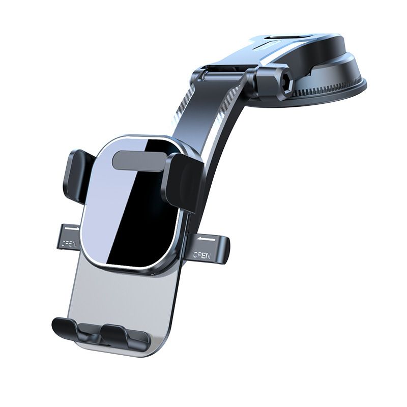 Pull-down automatic lock car air outlet mobile phone holder dashboard suction cup navigation mobile phone support