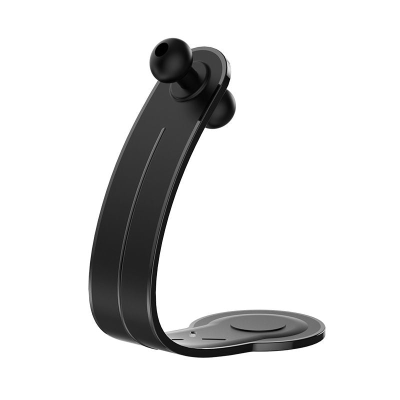 Magsafe magnetic car phone holder Velcro adhesive aluminum alloy bendable memory foldable base