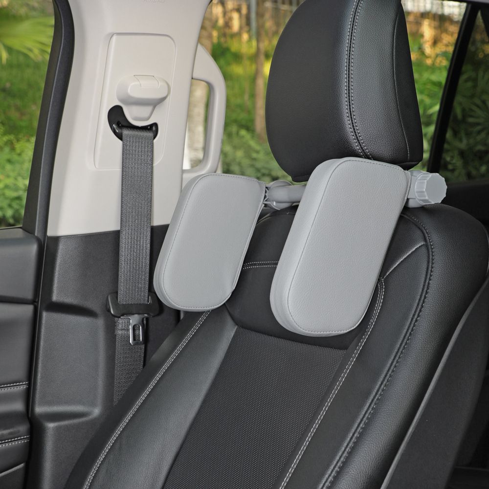 Factory direct sales car headrest seat pillow neck pillow car rest headrest travel side sleeping pillow adjustable head