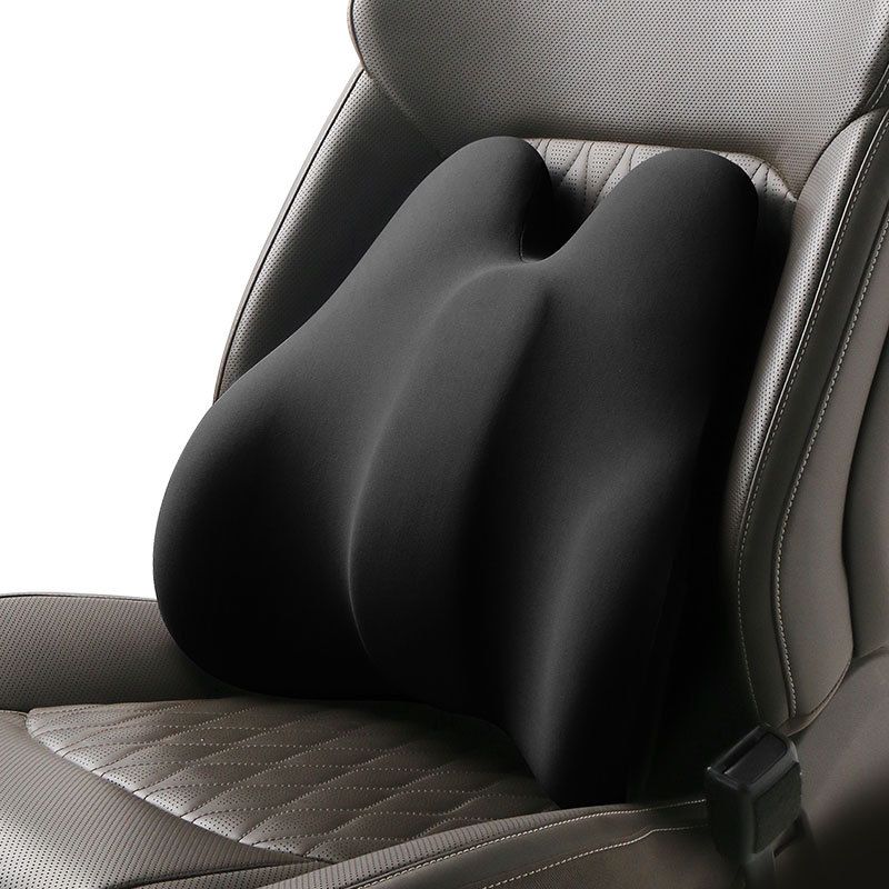 Adjustable car waist cushion memory foam car waist pillow waist cushion office pillow car long-term sitting artifact