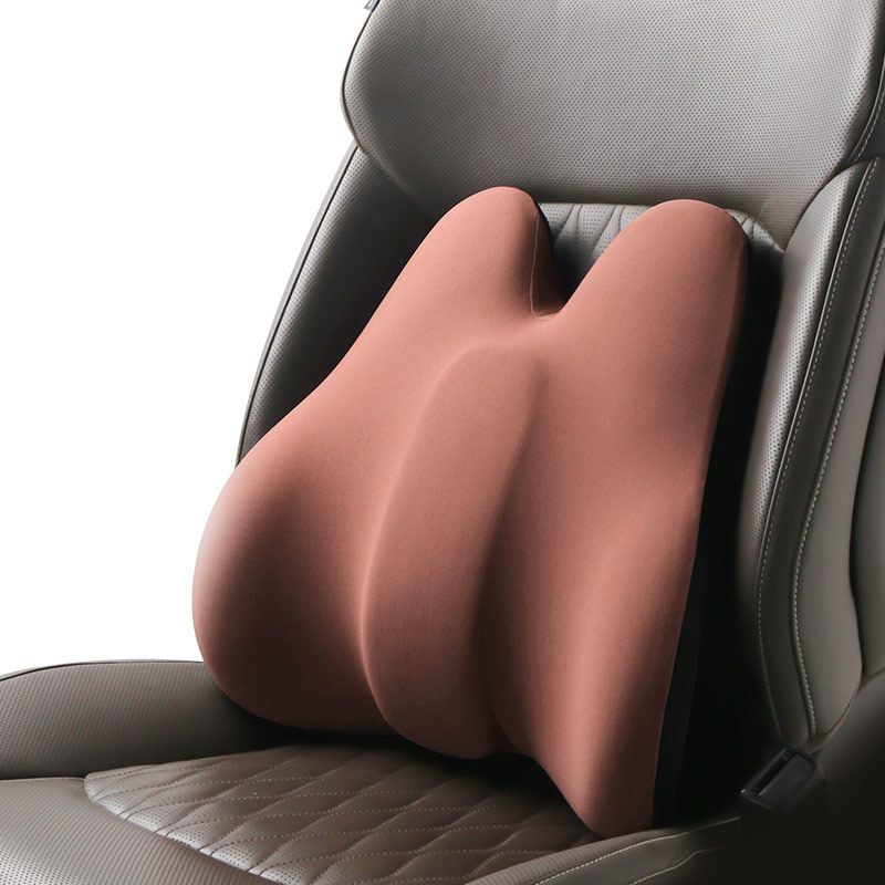 Adjustable car waist cushion memory foam car waist pillow waist cushion office pillow car long-term sitting artifact