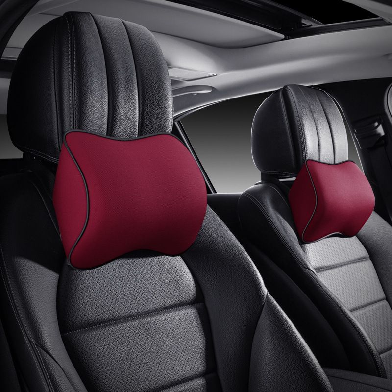 Car headrest pillow car car cushion pillow lumbar pillow lumbar support driving backrest lumbar support lumbar support