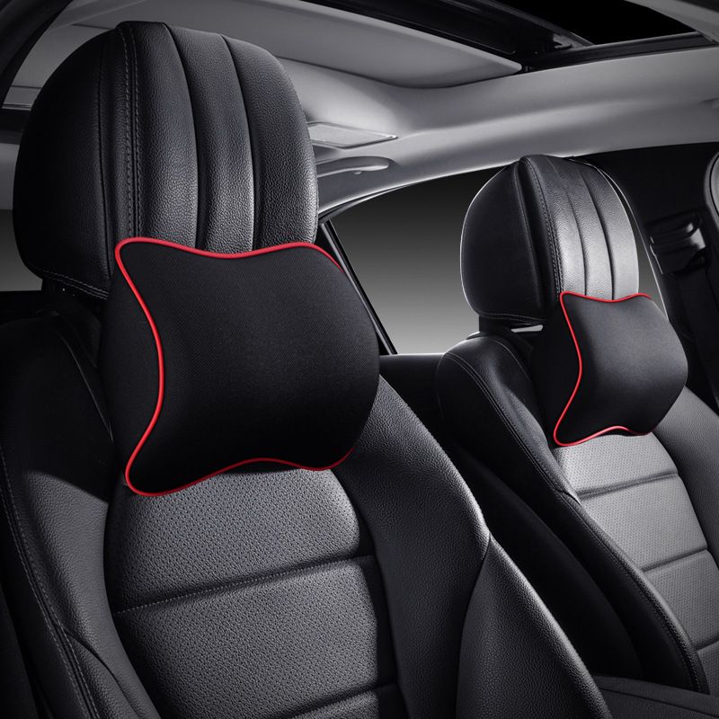 Car headrest pillow car car cushion pillow lumbar pillow lumbar support driving backrest lumbar support lumbar support