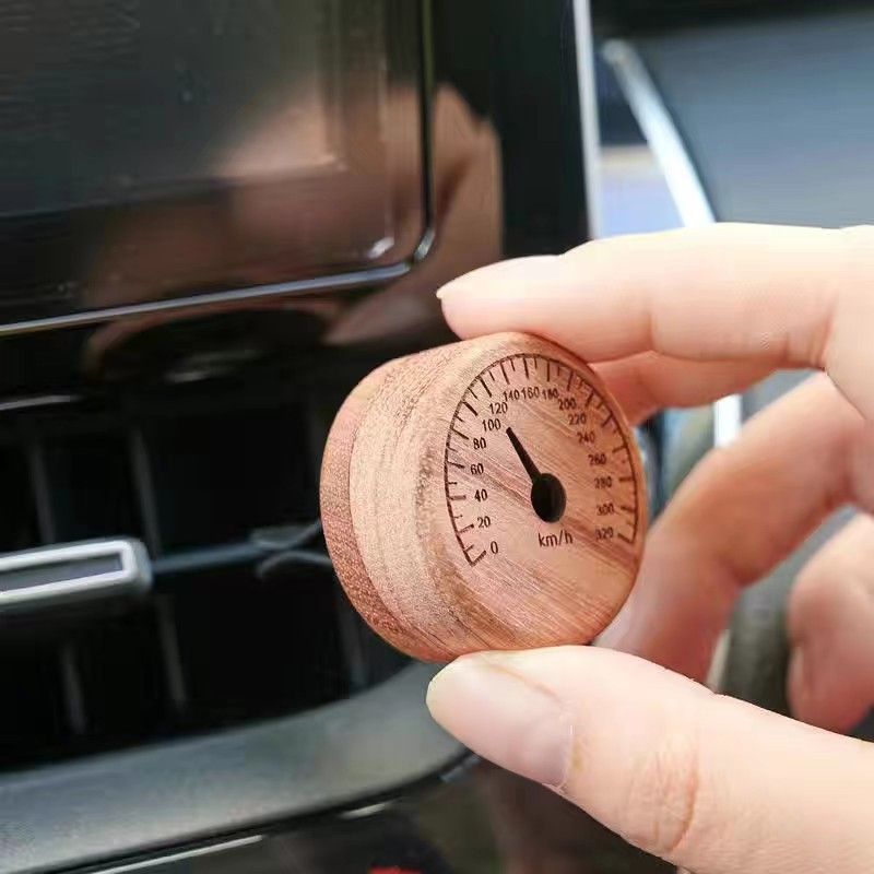 Solid wood car air outlet diffuser car creative aromatherapy essential oil diffuser clip essential oil diffuser stone