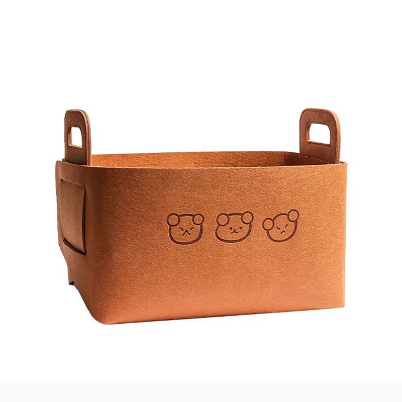 Car storage box thickened trunk car storage multifunctional folding storage basket car storage box