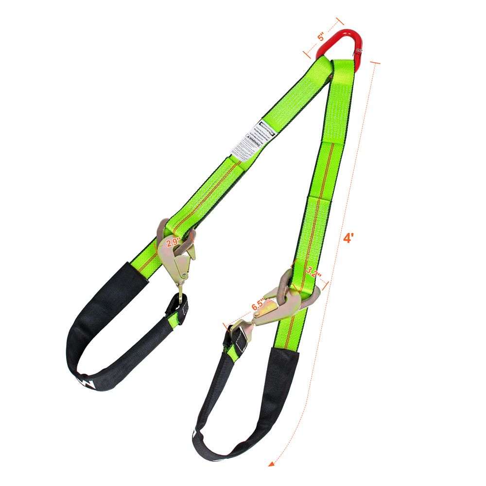 Axle V-Bridle Strap for Trucks