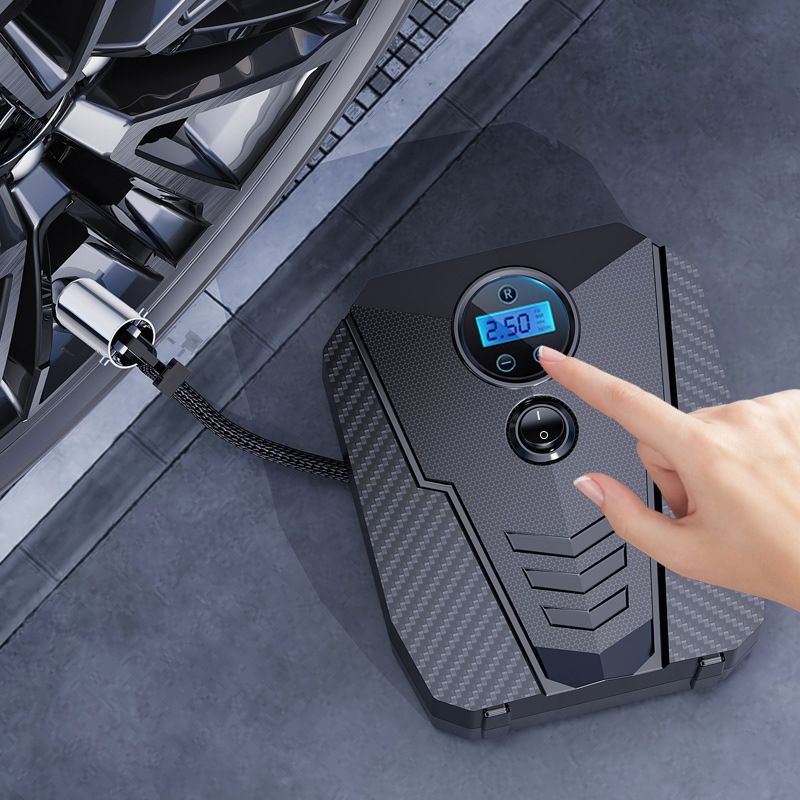Car air pump portable car air pump electric air pump car tire filling automatic air pump
