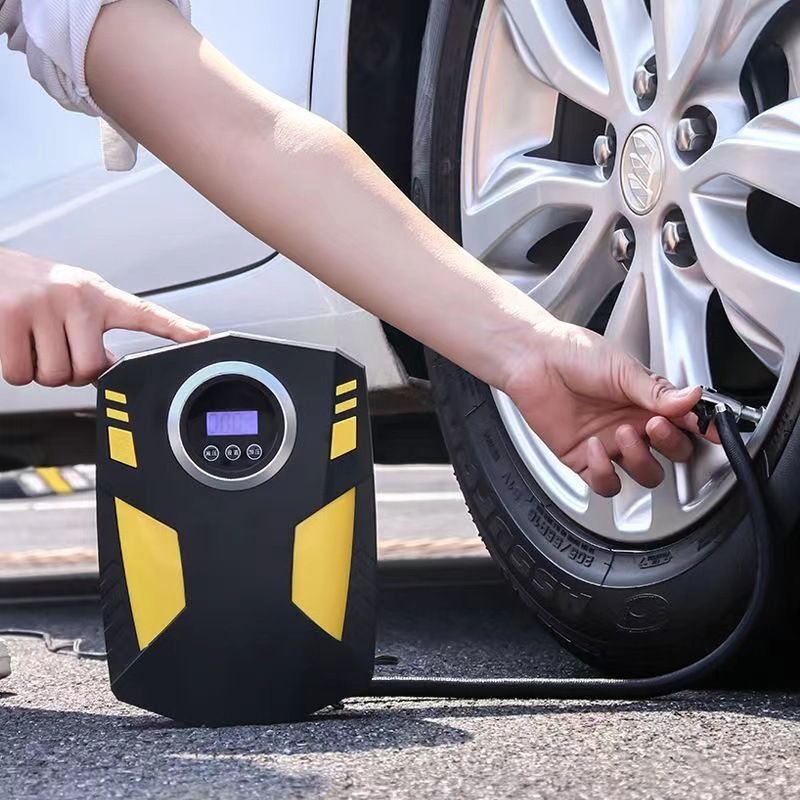 Car air pump intelligent digital display air pump small air injector tire air pump electric car air pump