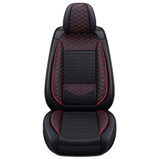Full package ice silk fixed waist support universal car seat cushion summer breathable seat cushion cover