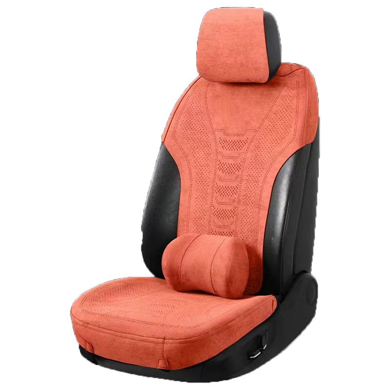 New car seat covers are universal for all seasons. All-enclosed, untied seat covers with lambskin leather saddle pads