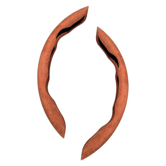 Rubber skin all-season anti-slip sweat-absorbing ultra-thin handle grip steering wheel cover