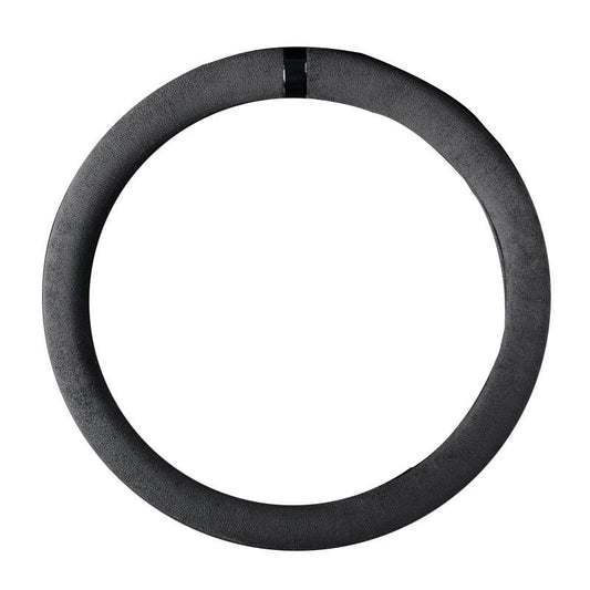 The steering wheel cover is made of all-season suede leather and suede handlebar cover. It is anti-slip, sweat-absorbing and breathable