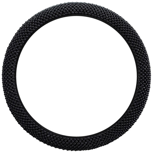 Rubber jade pure hand woven summer car steering wheel sleeve