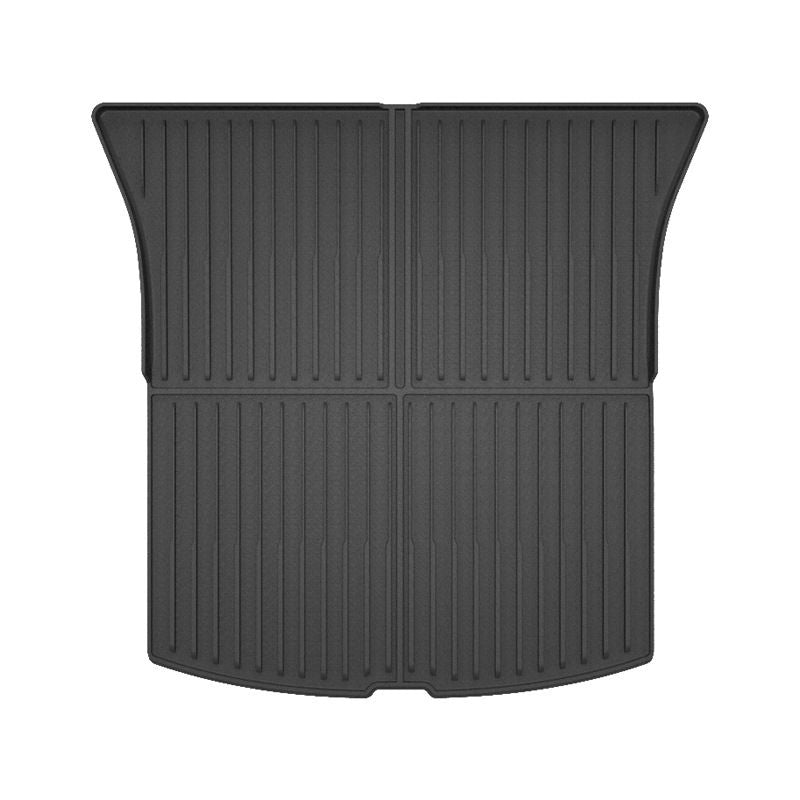 Tesla ModelY full TPE floor mats trunk pads tailgate pads trunk pad accessories