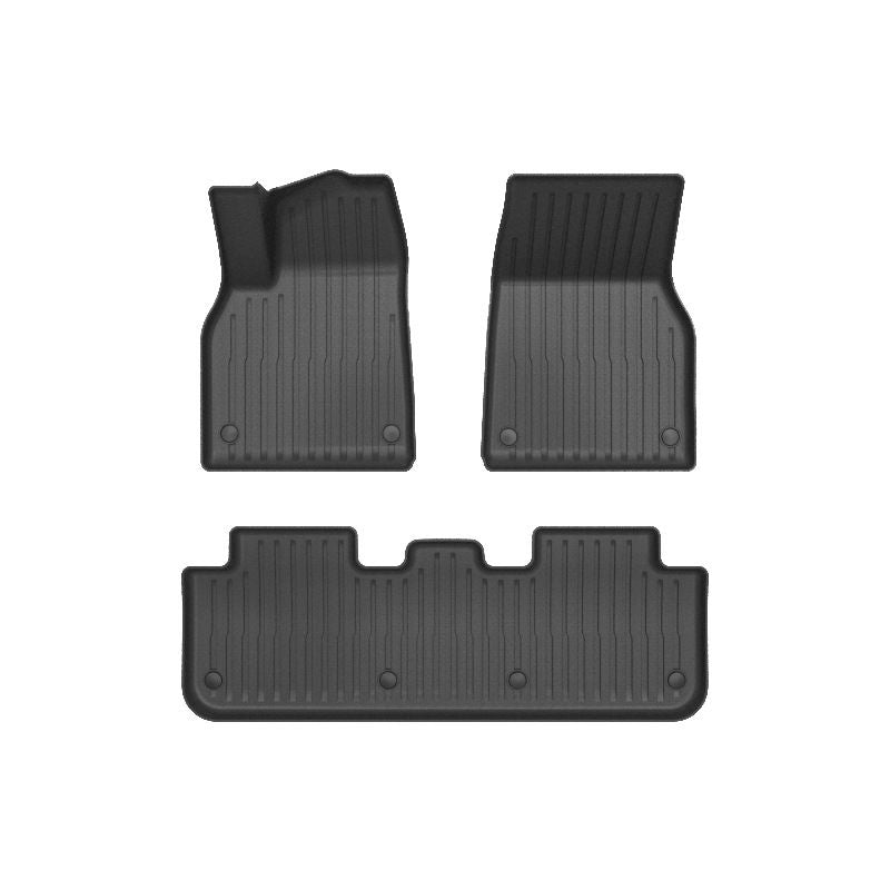 Tesla ModelY full TPE floor mats trunk pads tailgate pads trunk pad accessories