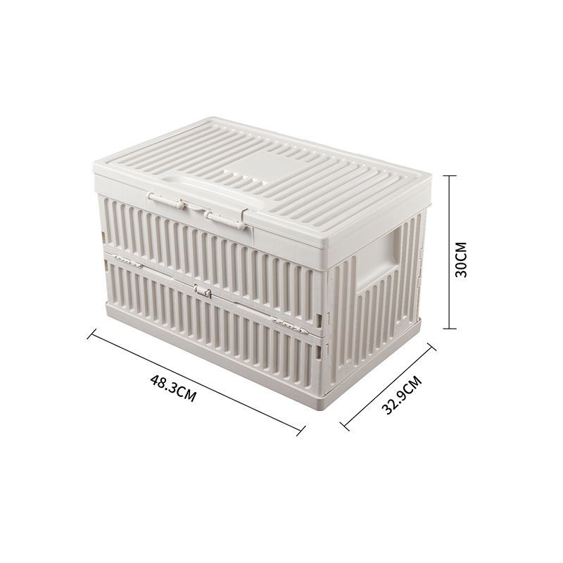 Outdoor camping revenue collection box industrial style can sit folding box organize car trunk large capacity storage box for home use