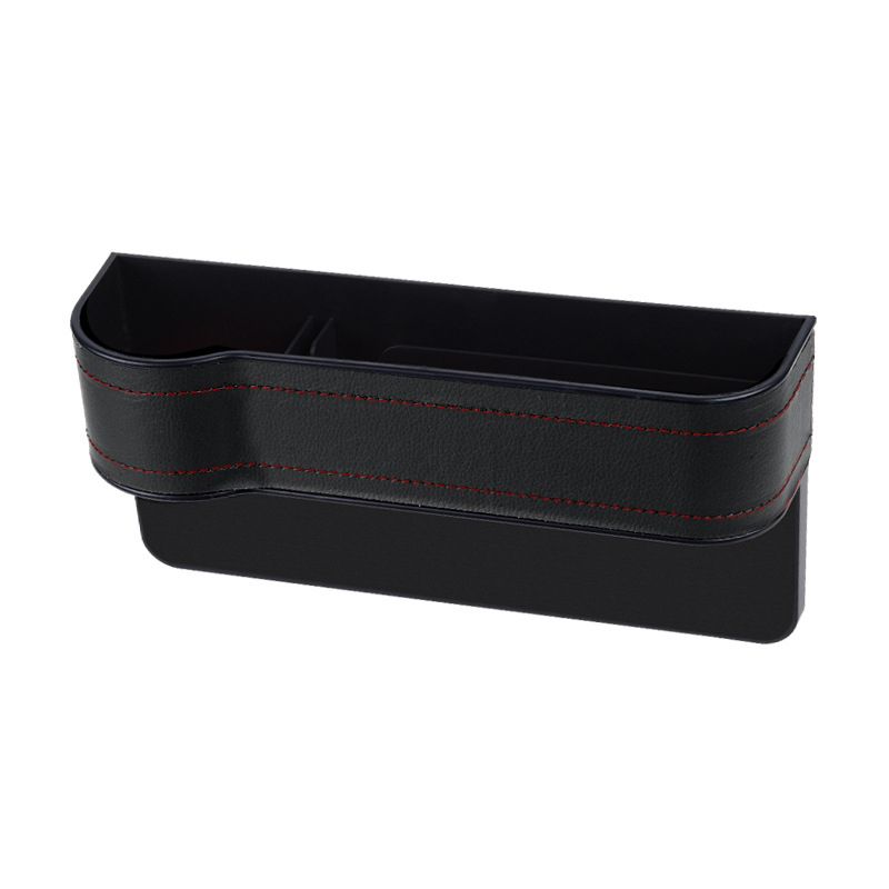 Car seat gap storage box car supplies leather multi-functional crevice storage box storage bag storage box
