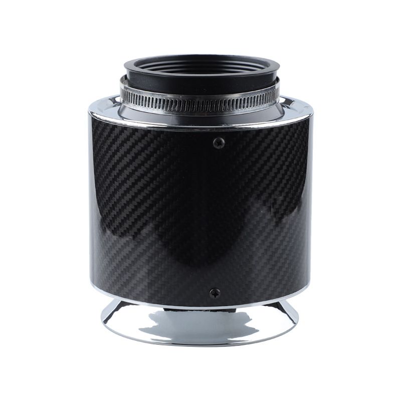 Car modified air intake air filter modified carbon fiber mushroom head high flow air filter mushroom head air filter