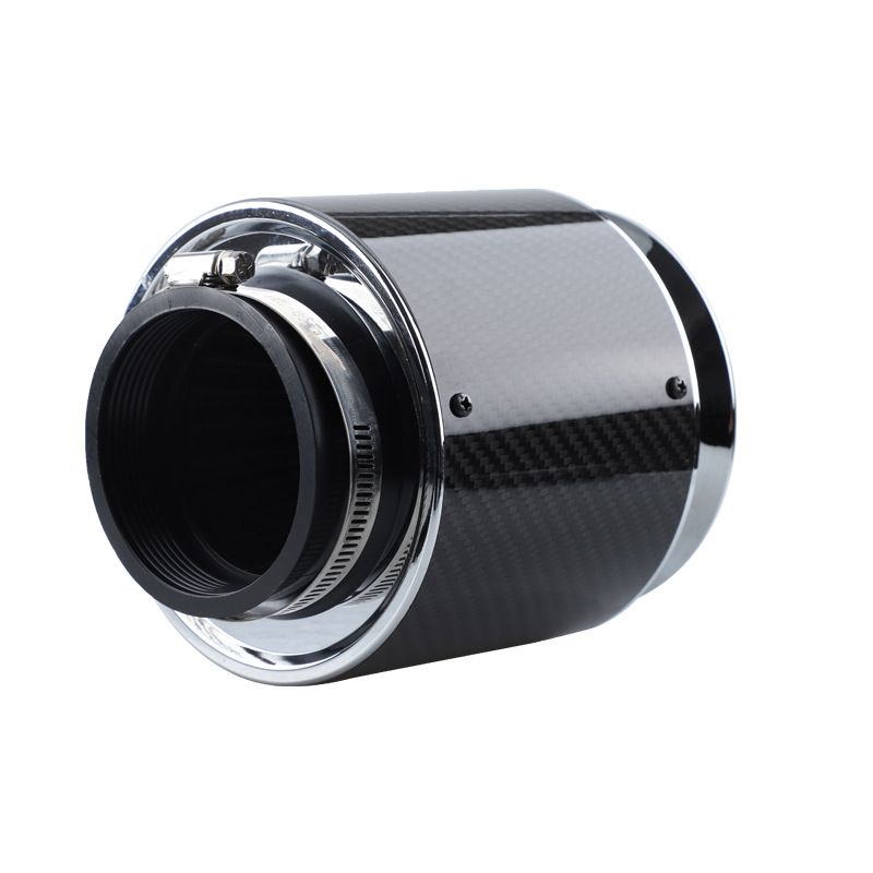 Car modified air intake air filter modified carbon fiber mushroom head high flow air filter mushroom head air filter