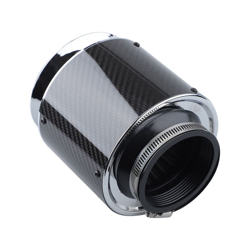 Car modified air intake air filter modified carbon fiber mushroom head high flow air filter mushroom head air filter