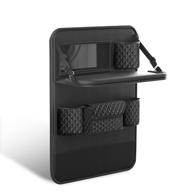 Car seat storage bag multi-functional car table back storage bag back hanging bag