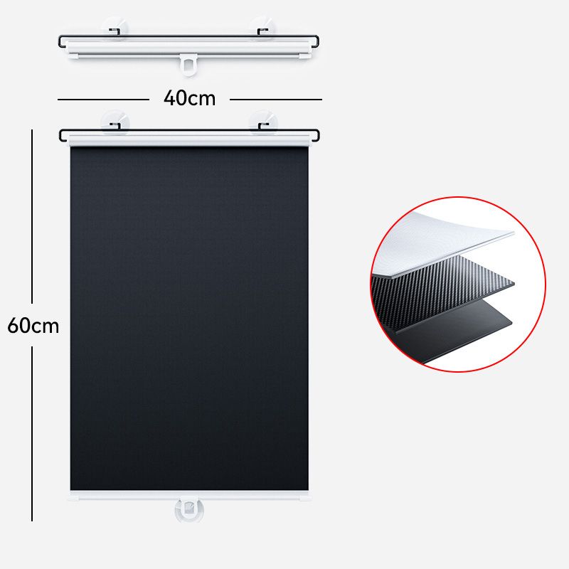 Car sunshade, sun protection and heat insulation curtain, parking car interior foldable front windshield window shading panel