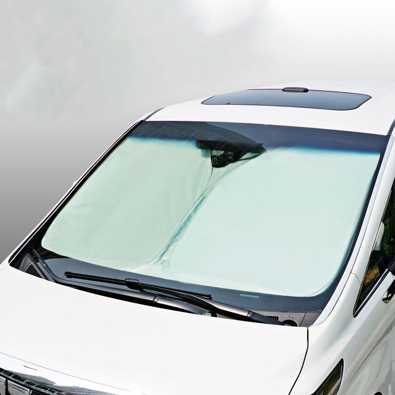 Stretch the front sunshade curtain, the car sunshade curtain, the manual stretch of the car front hood glass and the curtain
