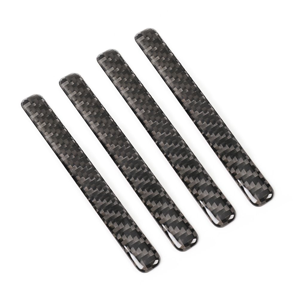 Car door anti-collision strip: carbon fiber door protection car sticker anti-scratch strip