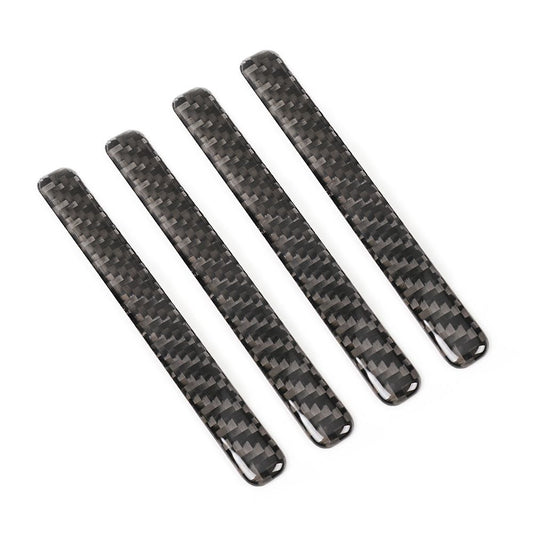 Car door anti-collision strip: carbon fiber door protection car sticker anti-scratch strip