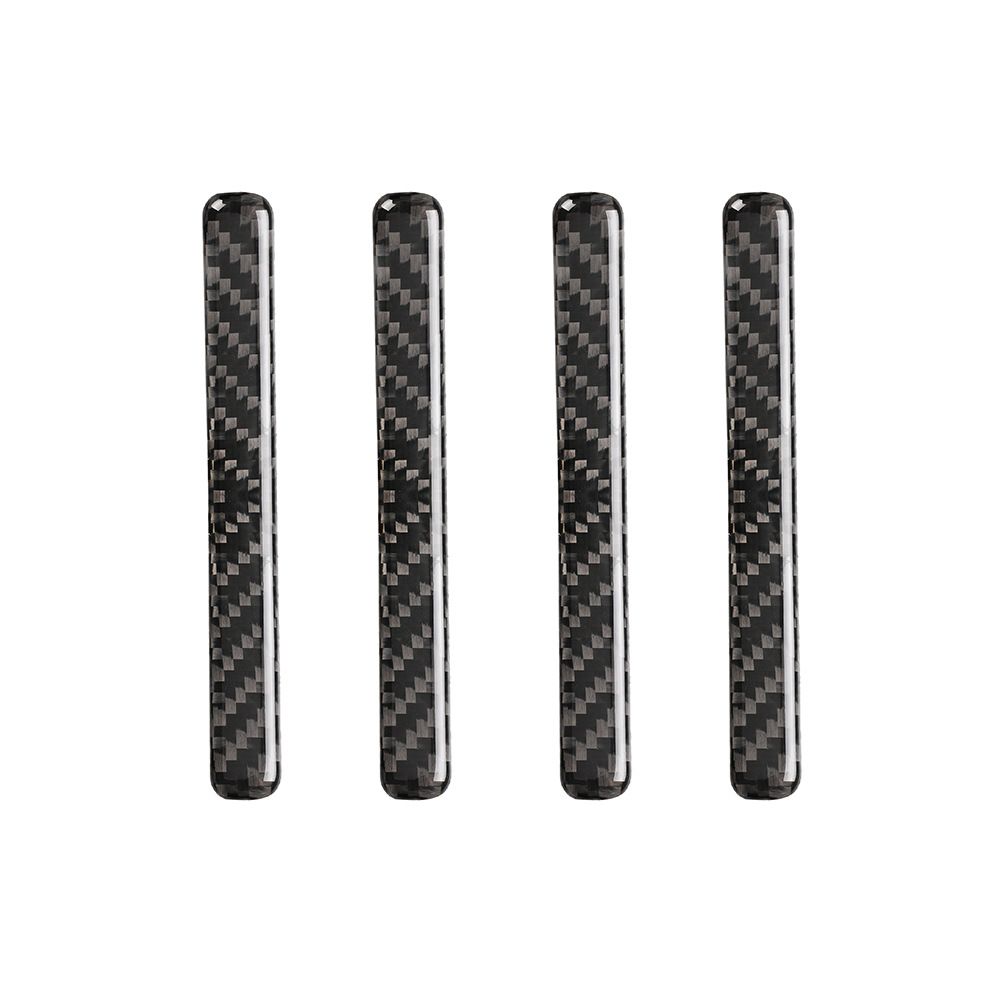 Car door anti-collision strip: carbon fiber door protection car sticker anti-scratch strip