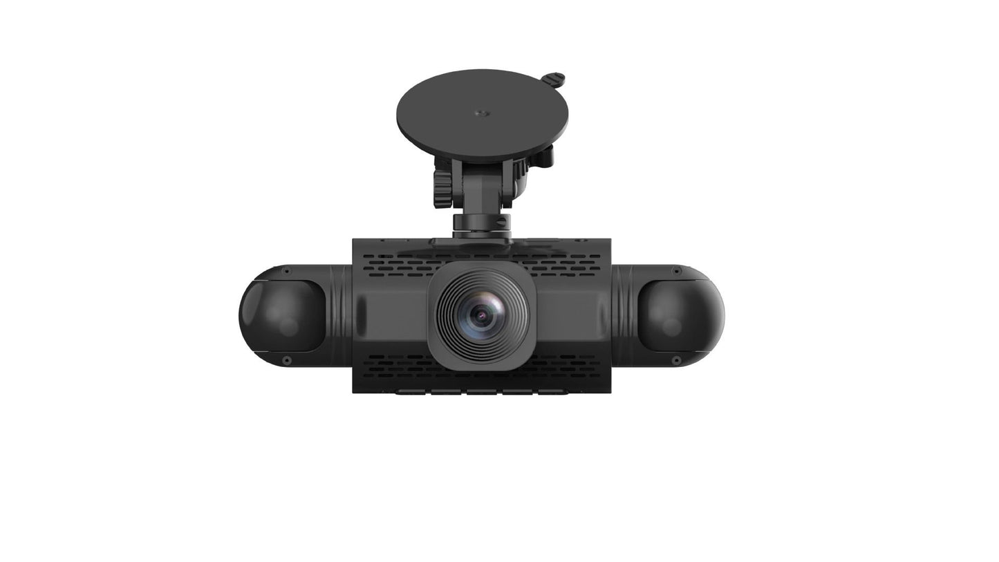 New 4-record 1080P dashcam with HD night vision, wide Angle 3.0 inch screen and DVR for car cameras