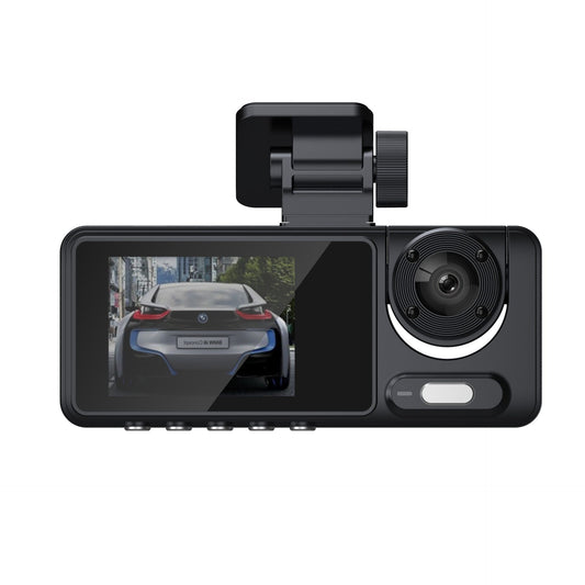 We have selected a 1080P mobile phone interconnection WIFI 3 lens car recorder