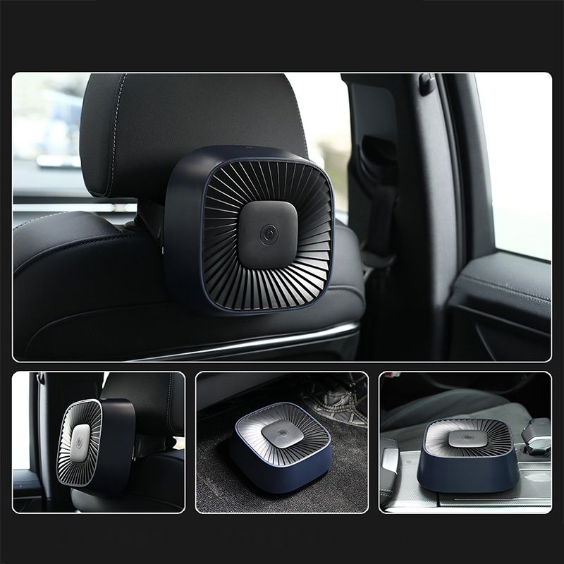 AQ1 trapezoidal air purifier mini home table small purifier USB car charging formaldehyde removal purification