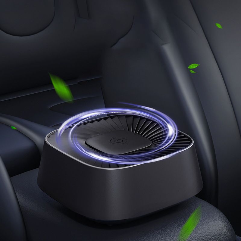 AQ1 trapezoidal air purifier mini home table small purifier USB car charging formaldehyde removal purification