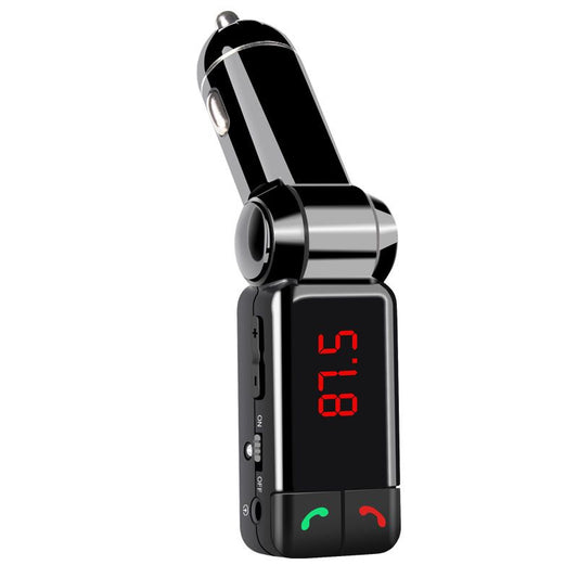 Car Bluetooth Car MP3 Bluetooth hands-free car MP3 player dual USB car charger bc06