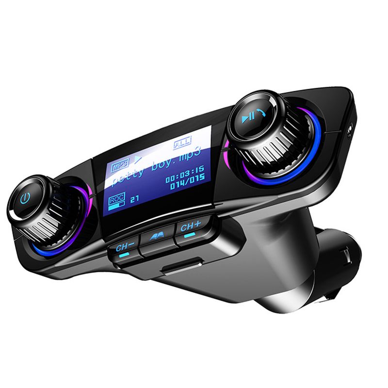Car MP3 player multi-function Bluetooth receiver U disk car charger car lighter bt06