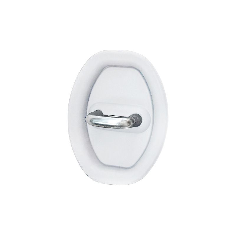 Car door shock absorption silicone gasket anti-rust cover car door lock catch protection cushion shock absorption buffer gasket door closing silent patch