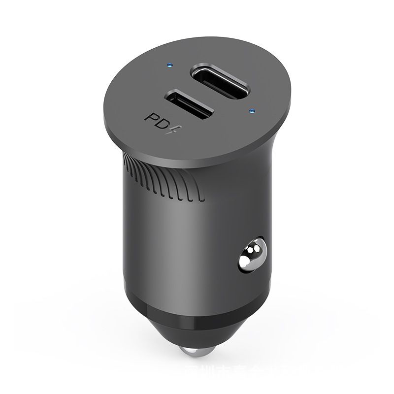 Car charger fast charge 60w fast charge head suitable for Huawei/Apple mobile phone car cigarette lighter adapter charger