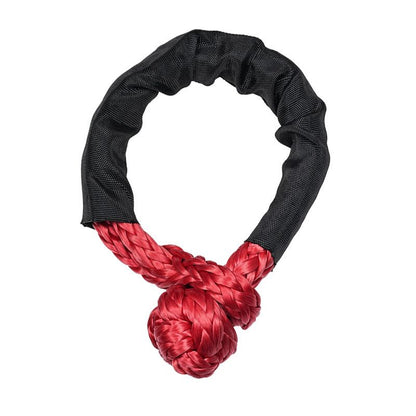 Car tow rope hook car traction wear-resistant and tensile soft shackle car road rescue tow rope emergency buckle