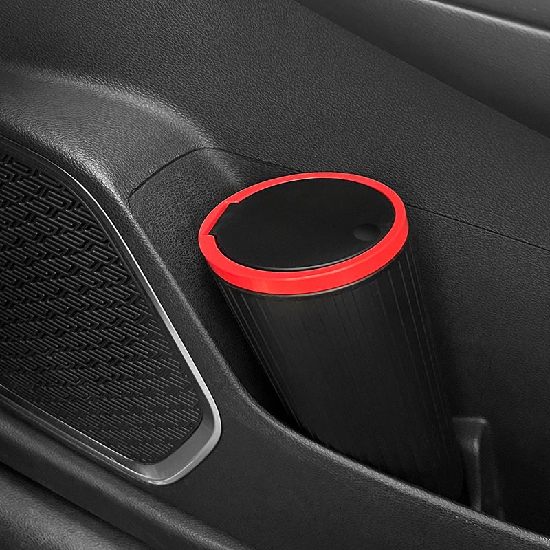 Car trash can, car trash can, peel bucket, car built-in debris bucket, car water cup slot, mobile phone placement box