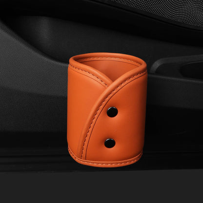 Car cup holder multifunctional door hanging storage box high-end car cup holder car trash can
