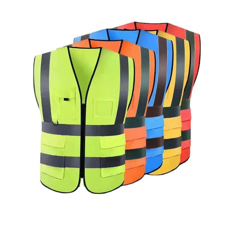 Mesh cloth high visibility reflective clothing reflective vest safety vest