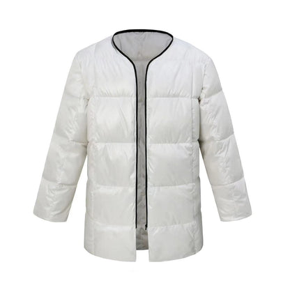 Reflective cotton jacket traffic safety vest vest cotton jacket raincoat waterproof winter plus velvet warm double-sided down jacket