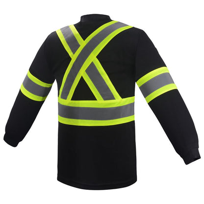 Reflective vest T-shirt Fluorescent short-sleeved T safety clothing