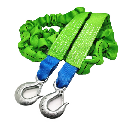 Get out of trouble elastic car tow rope car towing rope high-strength pulling force off-road high-horsepower pulling rope retractable